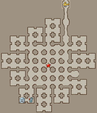 In the Monastery Courtyard 